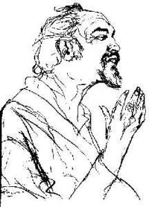 ATG -Desenho de Carlos Alonso, do livro Los Telares del Sol