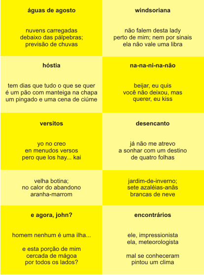 Minipoemas