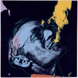 Andy Warhol - Hermann Hesse - serigrafia a partir de uma foto de Martin Hesse - Museu Leopold – Viena - 60cm x 80cm 