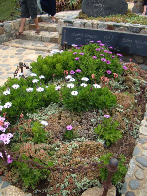 Túmulo de Pablo e Matilde, em Isla Negra