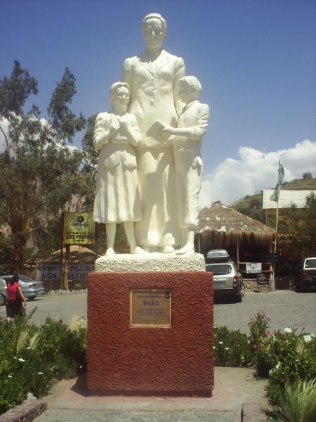 Monumento a Gabriela Mistral, Monte Grande, Valle del Elqui, La Serena, no Chile