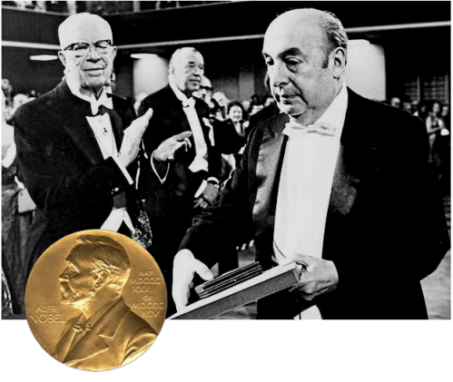 Indicado em 1963, Neruda receberia o Prêmio Nobel de Literatura 13 anos depois